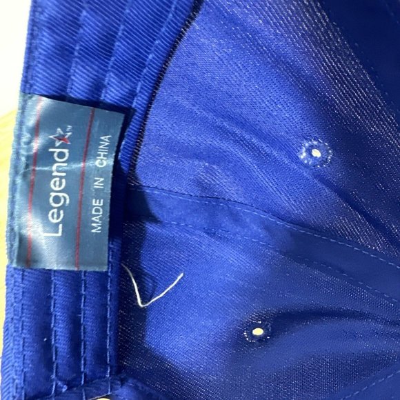 TL Irrigation Systems Hat Cap Blue with Yellow Embroidered Logo Adjustable Mens - Picture 9 of 10